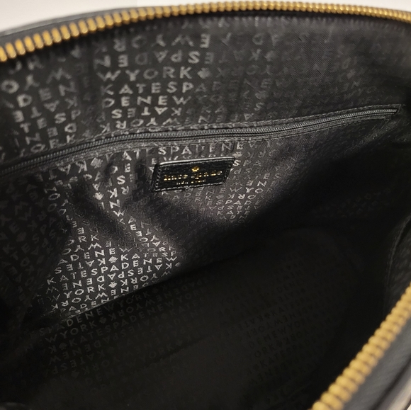 KATE SPADE New York - Carli Mccall Street Leather Satchel (black) - Picture 3 of 4
